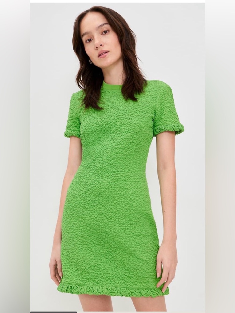 STAUD Delia Dress - Green